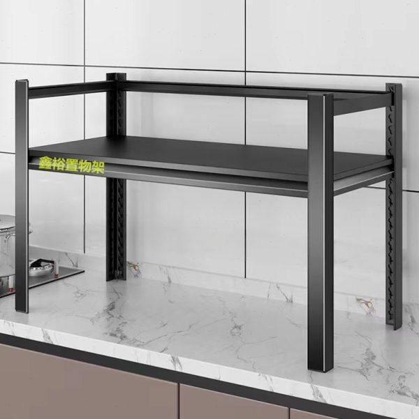 厨房置物架台面收纳架家用储物微波炉橱柜隔层货架烤箱锅架层架,厨房/烹饪用具,微波炉置物架,淘宝优惠券,粉丝福利购,淘宝优惠卷