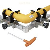 新款 管道固线器 400燃气管道专用固定夹具 电熔夹具管道直线器