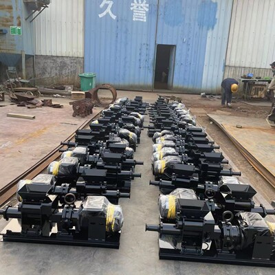 久誉机械 220V单相练泥机 圆形方型口挤出设备 拌泥机厂家