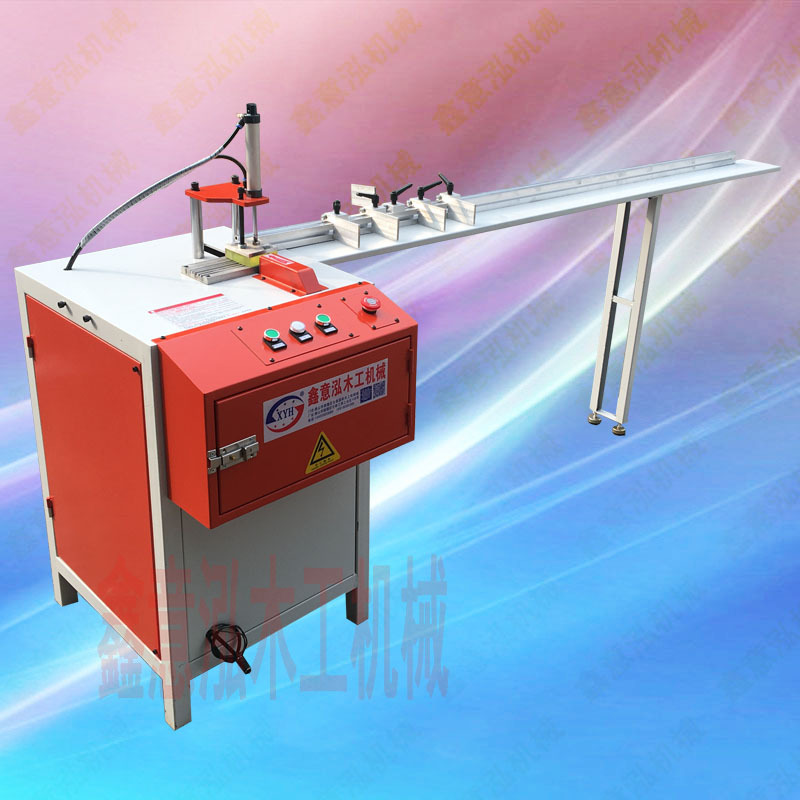 T型U型条切割机门板装饰条45度切角机可不断精密铝材型切割机6810