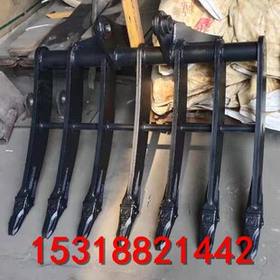 徐工75三一60挖掘机松土耙子翻地 除草神器挖机果园用多齿松土