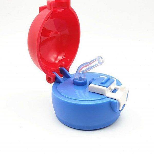 林格豪儿童卡通双盖吸管杯两用保温杯星星杯通用盖子杯盖瓶盖配件