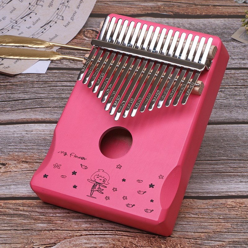 拇指琴21音手指琴电n箱学生减压乐器礼物便携手拨琴卡林巴kalimba