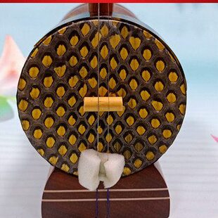 湖南亚飞乐器 圆筒二胡 专业二胡 红檀木筒花鼓戏大筒专业大筒