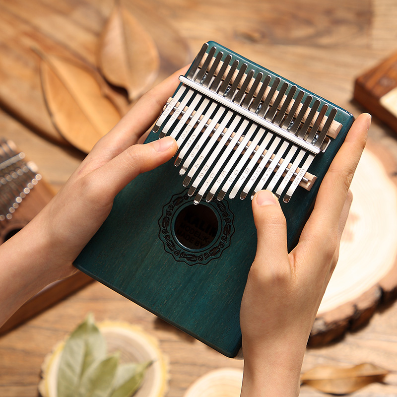 卡林巴琴专业手间17音拇指琴新款初学者手指钢琴kSalimba乐器