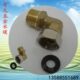铜弯头活接内外牙弯活接水暖铜 2螺纹热水器专用 铜活接弯头4分