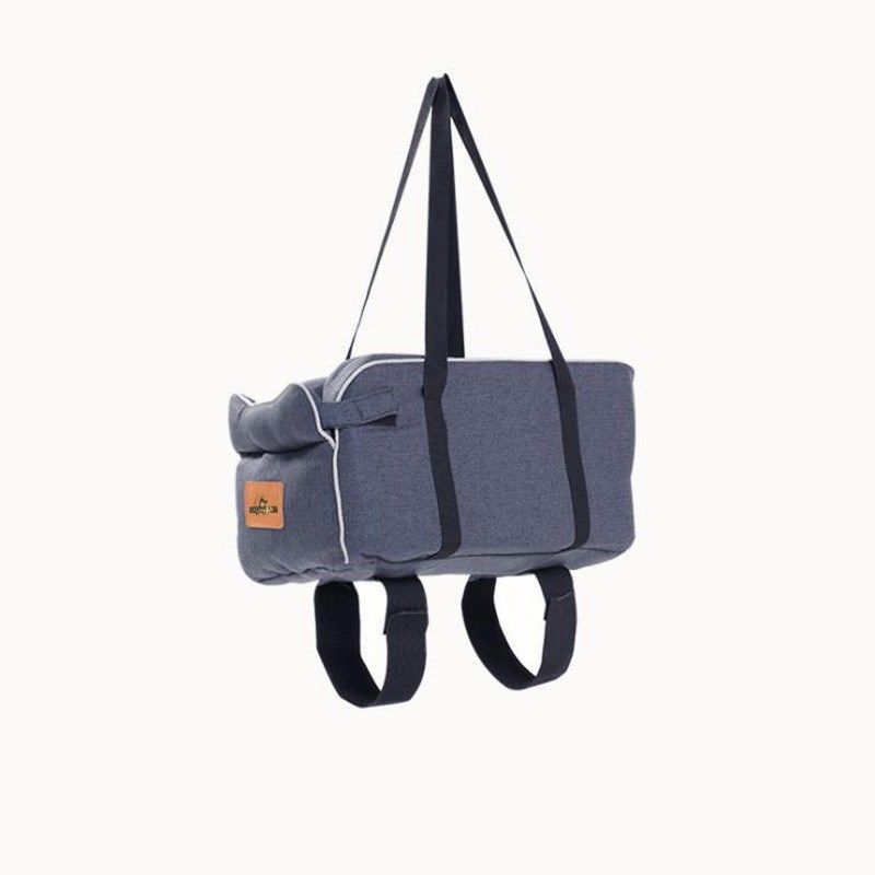 亚马逊宠物车f载狗窝汽车中控狗猫窝车载窝垫座椅四季通用宠物用