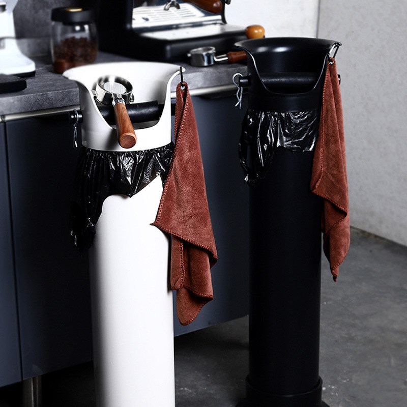 立式敲渣桶商用咖啡机q手柄敲渣塑料废渣桶大容量咖啡渣桶垃圾袋