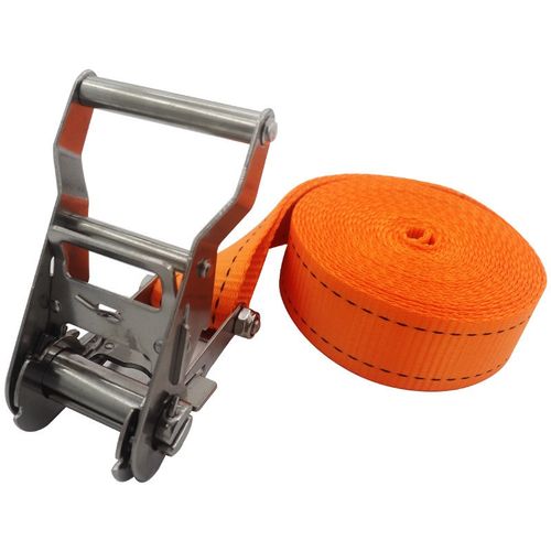 304不锈钢拉紧器l无钩涤纶货物捆绑带3.8cm固定1.5寸小货车紧绳器