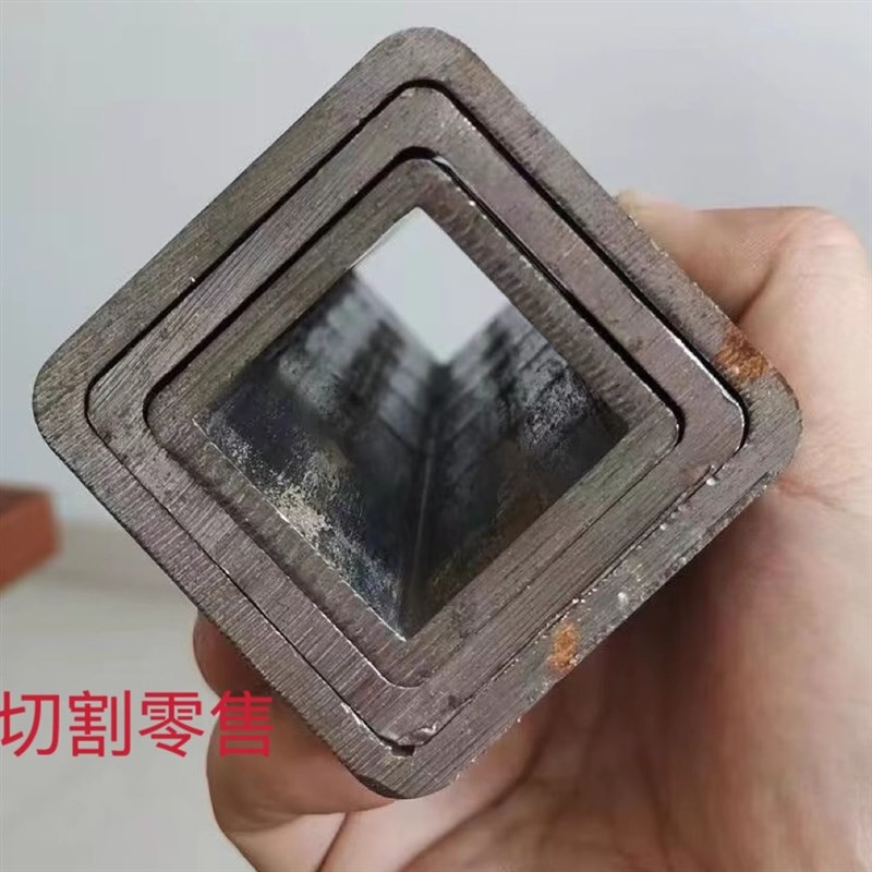 无缝钢管方管钢材加工碳钢伸缩套管铁管工业钢管锰钢加厚方钢零切