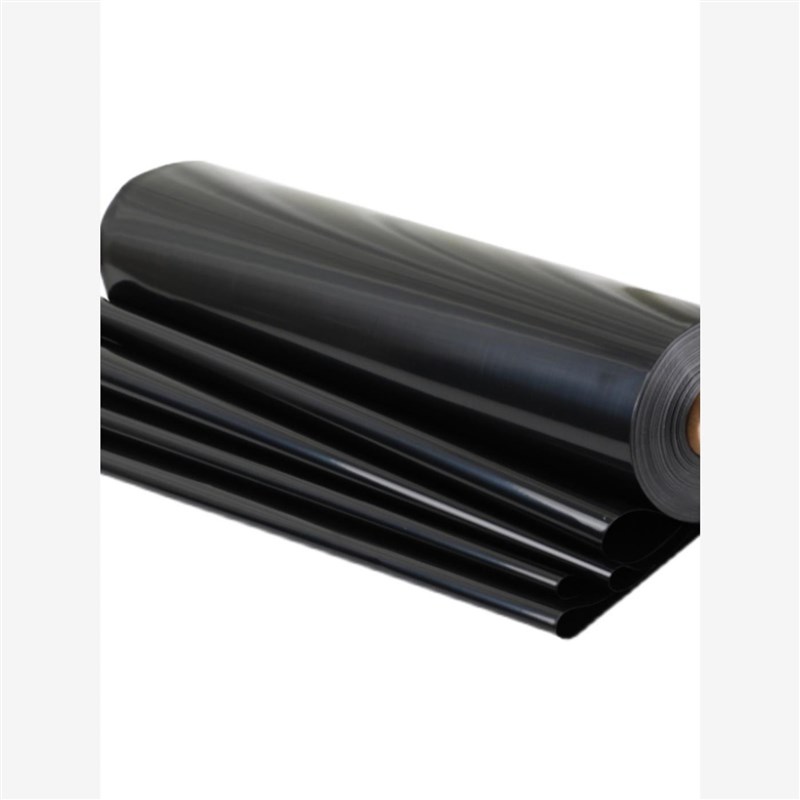 养殖膜防水布专用虾鱼池藕池膜鱼塘防渗膜HDPE加厚黑色土工膜护坡