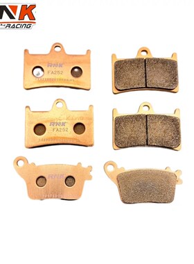 适用 YAMAA Y600 6 前后碟刹皮制动片 K金属烧结级
