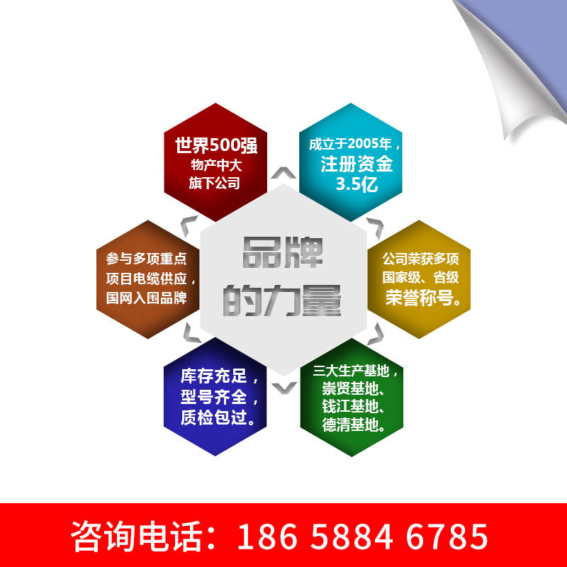 中大元通电线2.5国标V线4平方家用1.5/6/10铜芯阻燃单芯家用元通