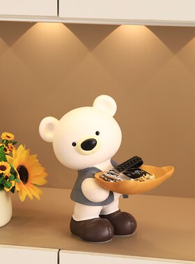 玄关入户门钥匙收纳摆件置物架客厅电视餐边柜家居装饰品摆件