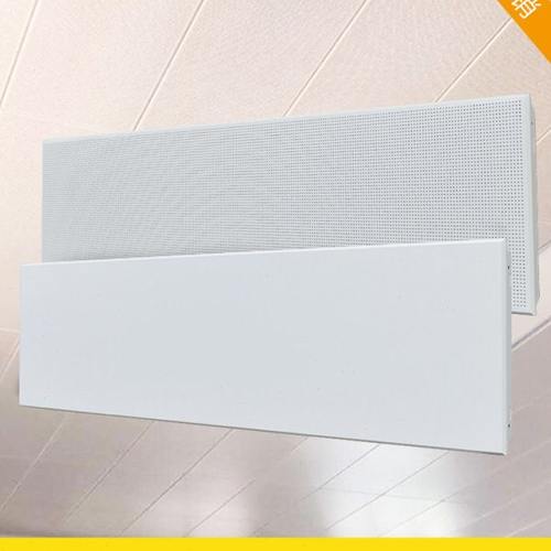 集成吊顶铝扣板30X120微孔办公室铝天花板40X120吊顶材料工程专用