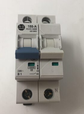 全新A-B罗克韦尔小型断路器188-A1B010-N现货库存