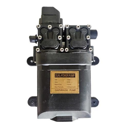 高压水泵双泵变频水泵大功率电机车载洗车器抽电动喷雾器12V水泵