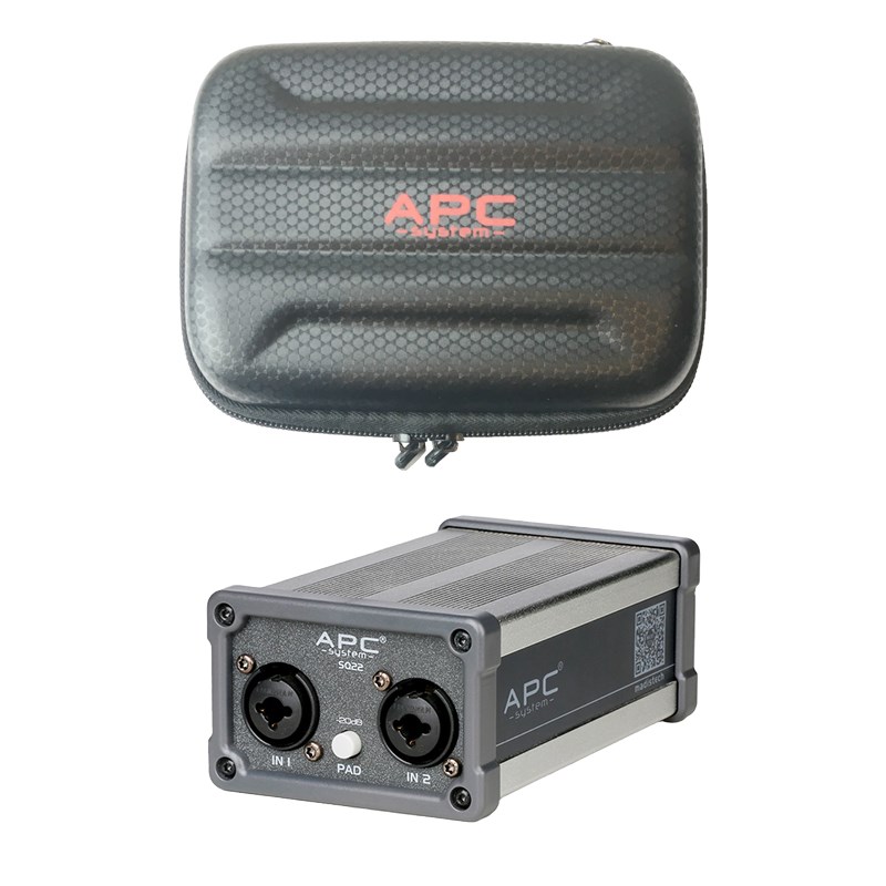 APC SQ22高品质双通道音频隔离器 噪声静电流声 军哥音频