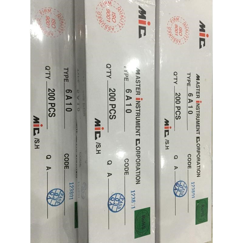 电子元器件整流二极管6A10大功率足耐压1000VMIC
