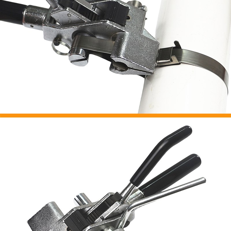 收紧器剪刀捆绑工具卡扣钳扎带裁断不锈钢扎带钢带打包机拉紧器