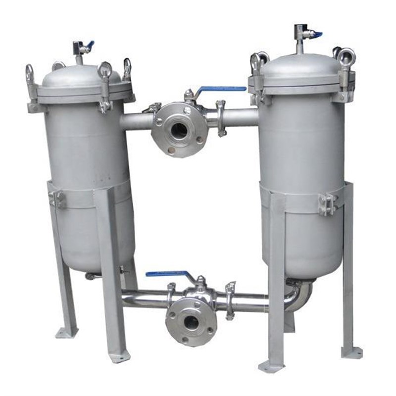 不锈钢工业前置布袋袋式过滤器机油井水河水地下水泥沙水柴油过滤