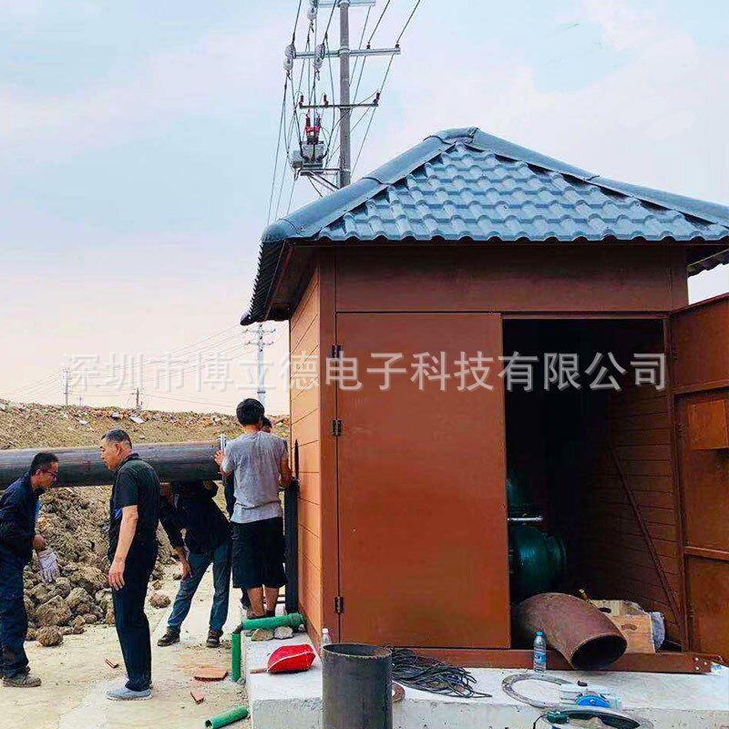 一体化智慧泵房户外防雨箱式无负压城镇水务改造农田灌溉绿化泵站