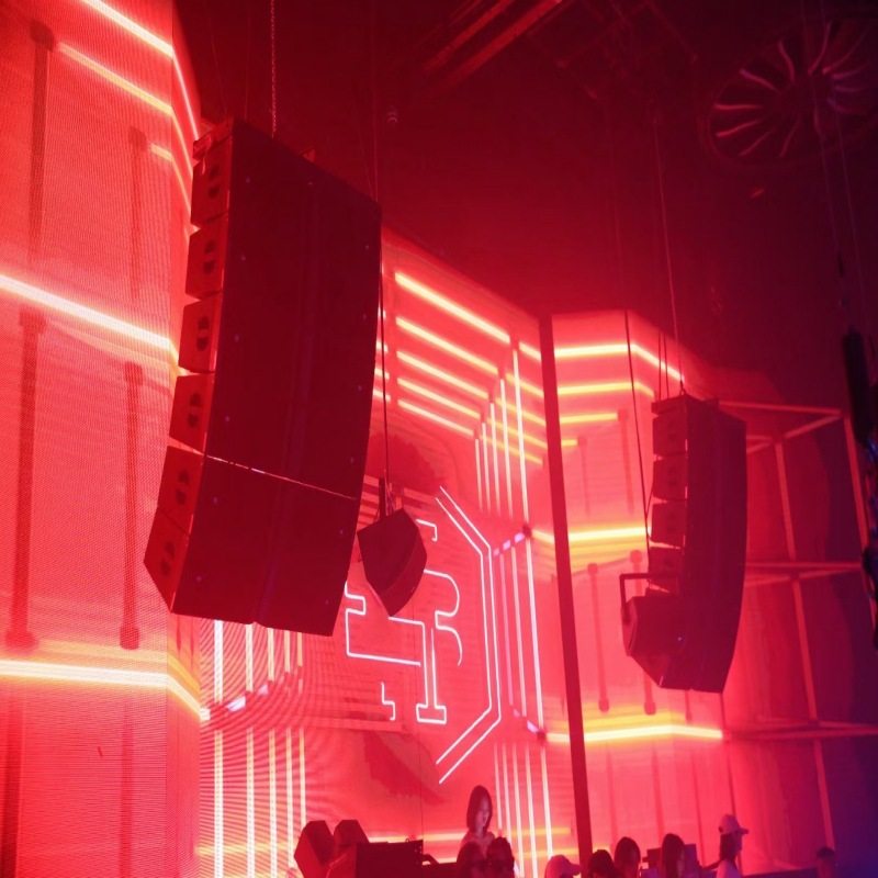 厂家线阵音箱 双12寸三分频室外演出音箱专业舞台音响酒吧音响