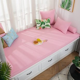 通用加厚海绵阳台卧室可拆洗定制 北欧窗台垫子飘窗垫窗台垫子四季