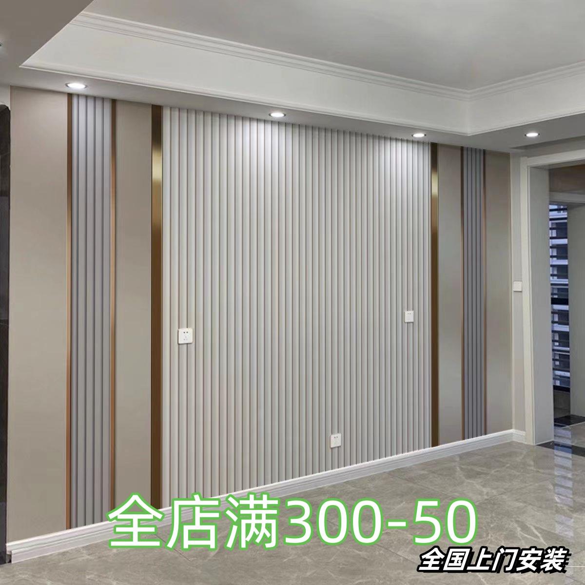 新款电视背景新年装饰壁纸轻奢高级感壁布仿木饰面3D立体墙壁画