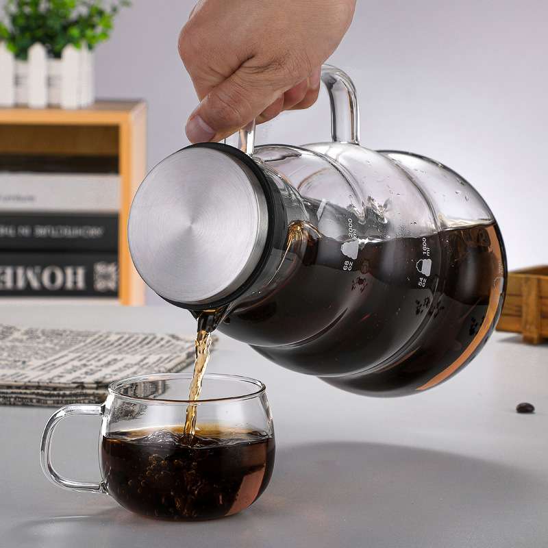 冷萃壶手冲玻璃咖啡壶咖啡过滤杯冷泡茶壶冰滴水壶冷萃咖啡壶
