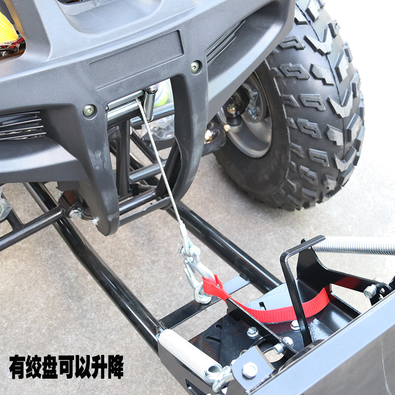 200CC沙滩车四轮机车传动全地形后驱山地农用加装推雪板ATV推板