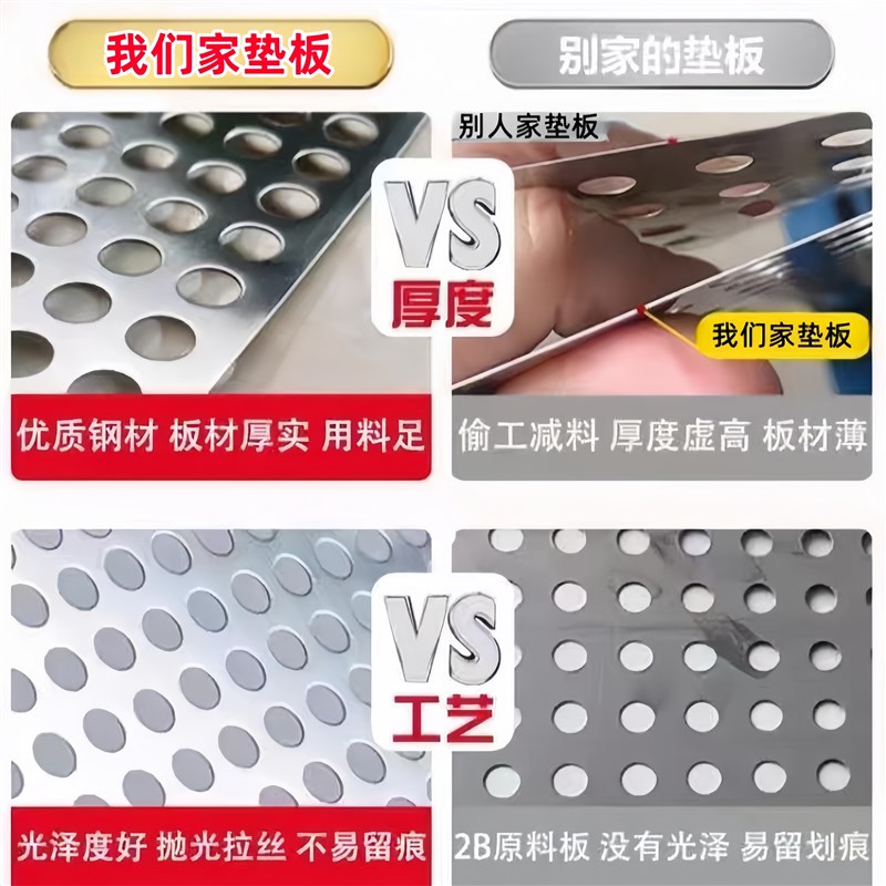 不锈钢加厚阳台防护网防盗网垫板防盗窗防掉网窗台护栏冲孔板花架