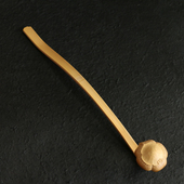 名家张念超本工纯手工精工雕刻老玉竹如意手把件摆件把玩竹雕文玩