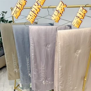 80支兰精天丝双人夏被凉感丝滑可水洗空调被 订制轻奢系列夏季