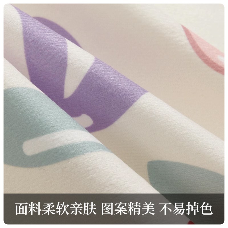 卡通韩系奶油风小熊家用卧室床头罩出租房床头软包靠背套罩可拆洗