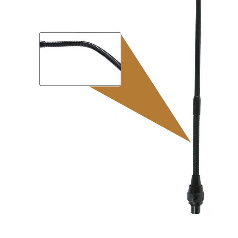 鹅颈麦克风咪杆航空卡直插桌面会议话筒有线软管麦克风