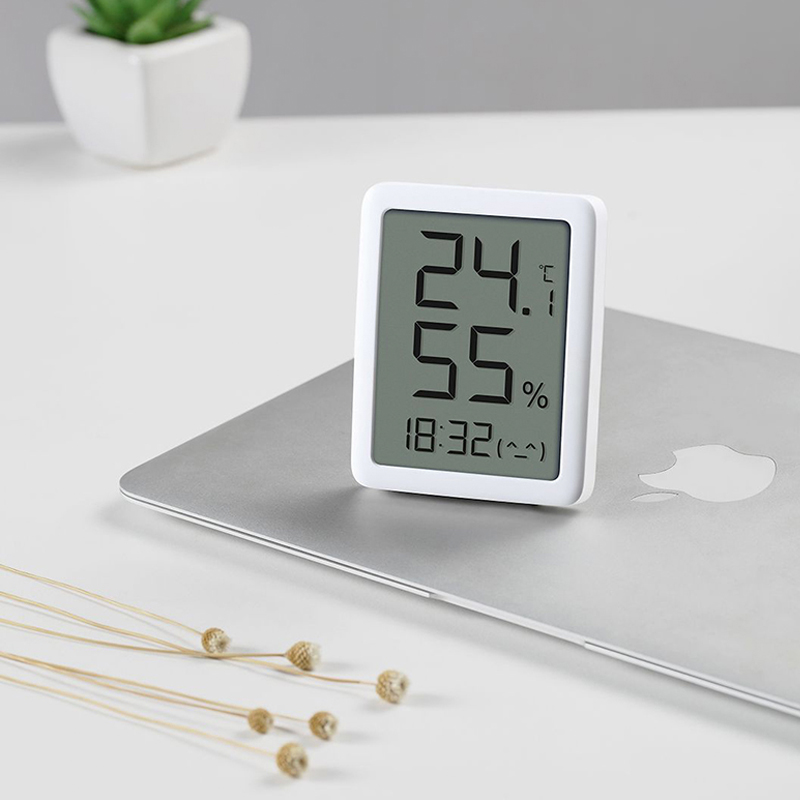 简单温度计家用室内高精度湿度计带表情台式壁挂式婴儿房温湿度表