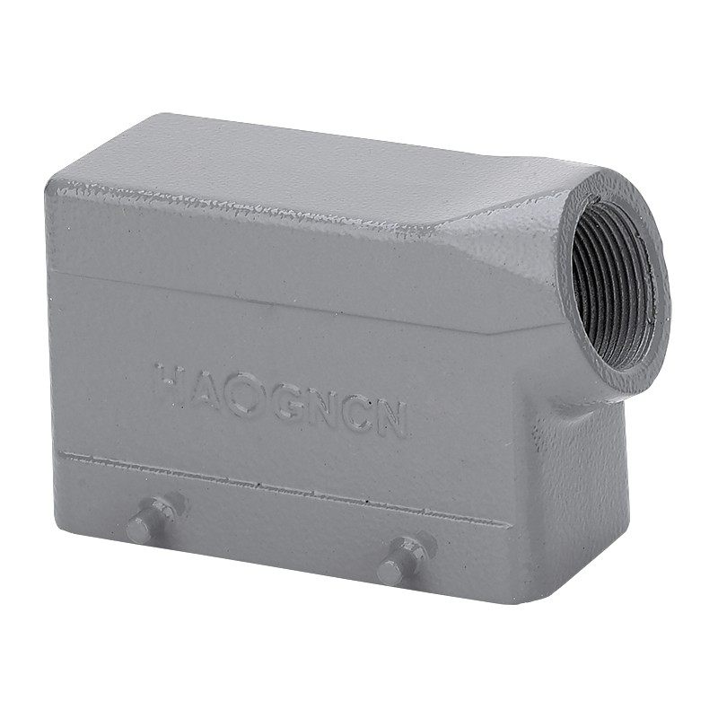 重载连接器24芯16A矩形插座HDC-HE-024-1M/F航空插头热流道接插件