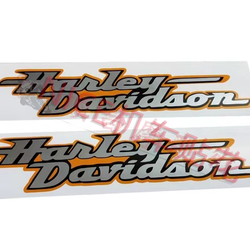 哈雷摩托车油箱XL1200 883N反光防水肥仔贴花边箱贴纸突破者拉花