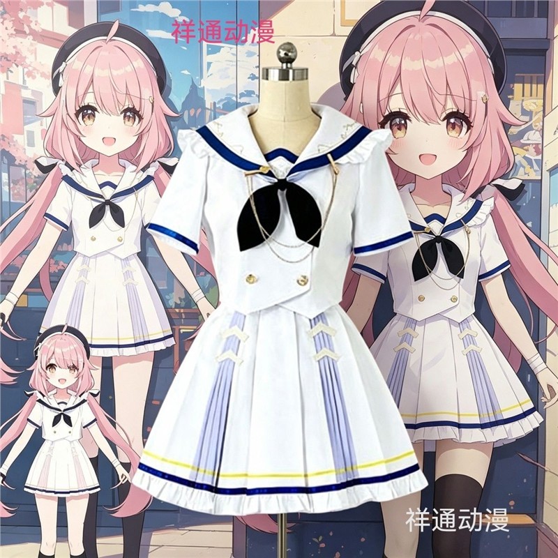 现货速发永雏塔菲保健委员新衣帽子配饰服装塔菲服水手服高品质