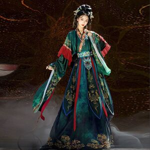九玄月原创【乾坤】魏晋风傩戏汉服 汉元素重工仙气爆款旅拍COS服