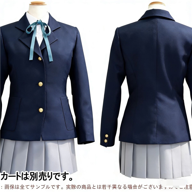 轻音少女cos秋山澪 平泽唯 中野梓 制服K-on- 学院风cosplay服装