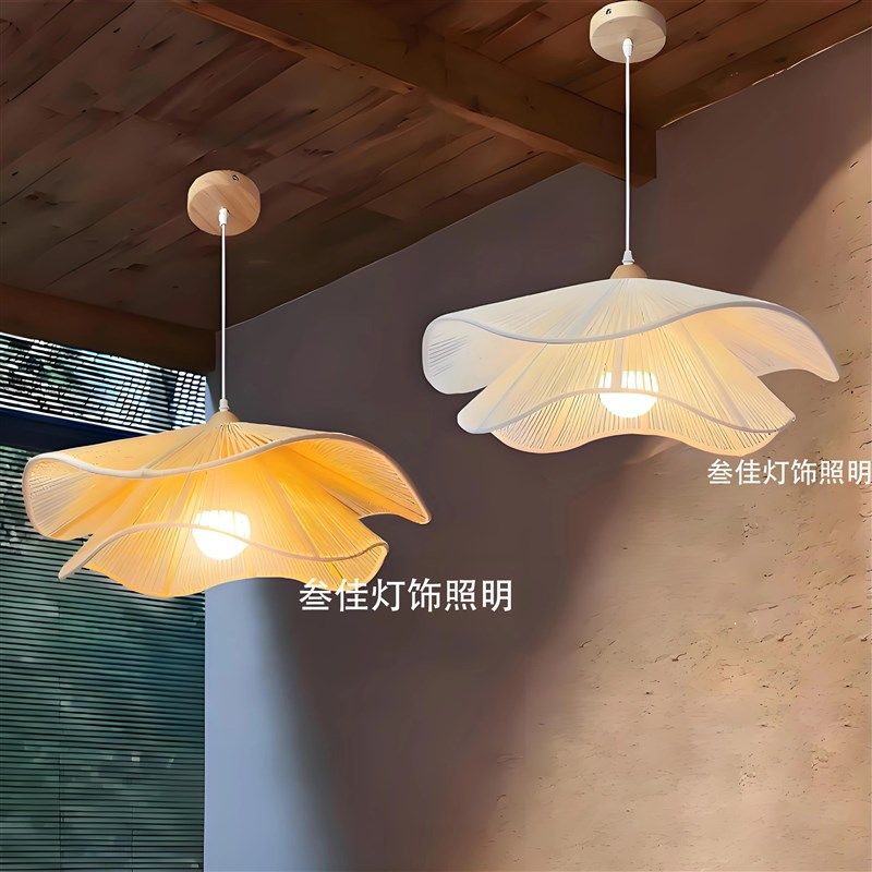 法式民宿复古中古风文艺术云朵吊灯具餐桌布艺卧室吧台灯罩,家装灯饰光源,餐厅吊灯,淘宝优惠券,粉丝福利购,淘宝优惠卷