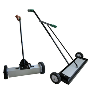 强磁重型地面道夫英寸手推磁力吸铁车除铁捡拾器废铁厂吸铁石