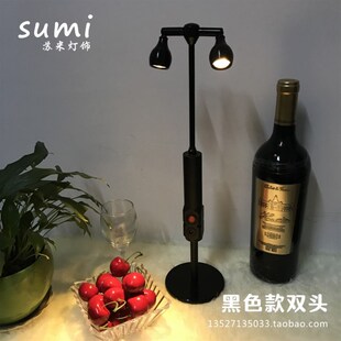 LD酒吧充电台灯创意个性高杆桌灯烛台灯音乐咖啡厅服务台灯