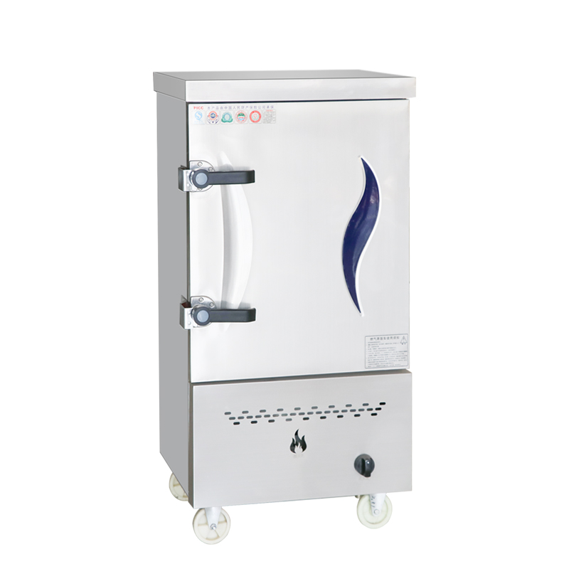 商用燃气盘蒸饭柜层蒸饭车机格蒸箱2盘蒸车