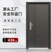 防盗门家用进户门入户钢质室内门单门出租房公寓门工程门