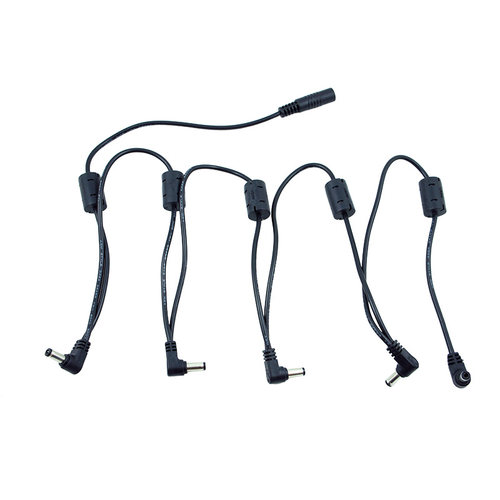 魔音 吉他单块效果器 低噪音降噪 五头拓补线 一拖五连接线