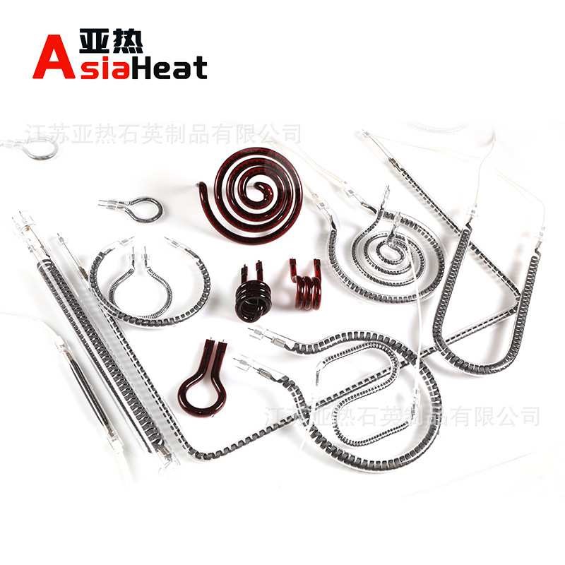 220V 1000W 工业设备碳素石英玻璃发热管 远红外线碳纤维加热棒