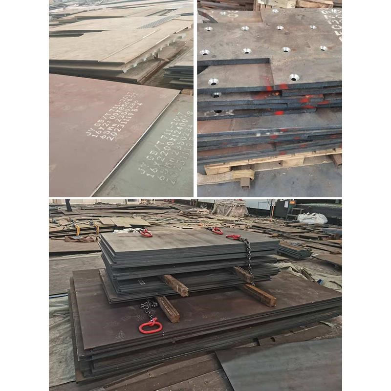 定制65mn锰钢板nm400/nm500耐磨钢板mn13钢板40cr/42crmo钢板加工